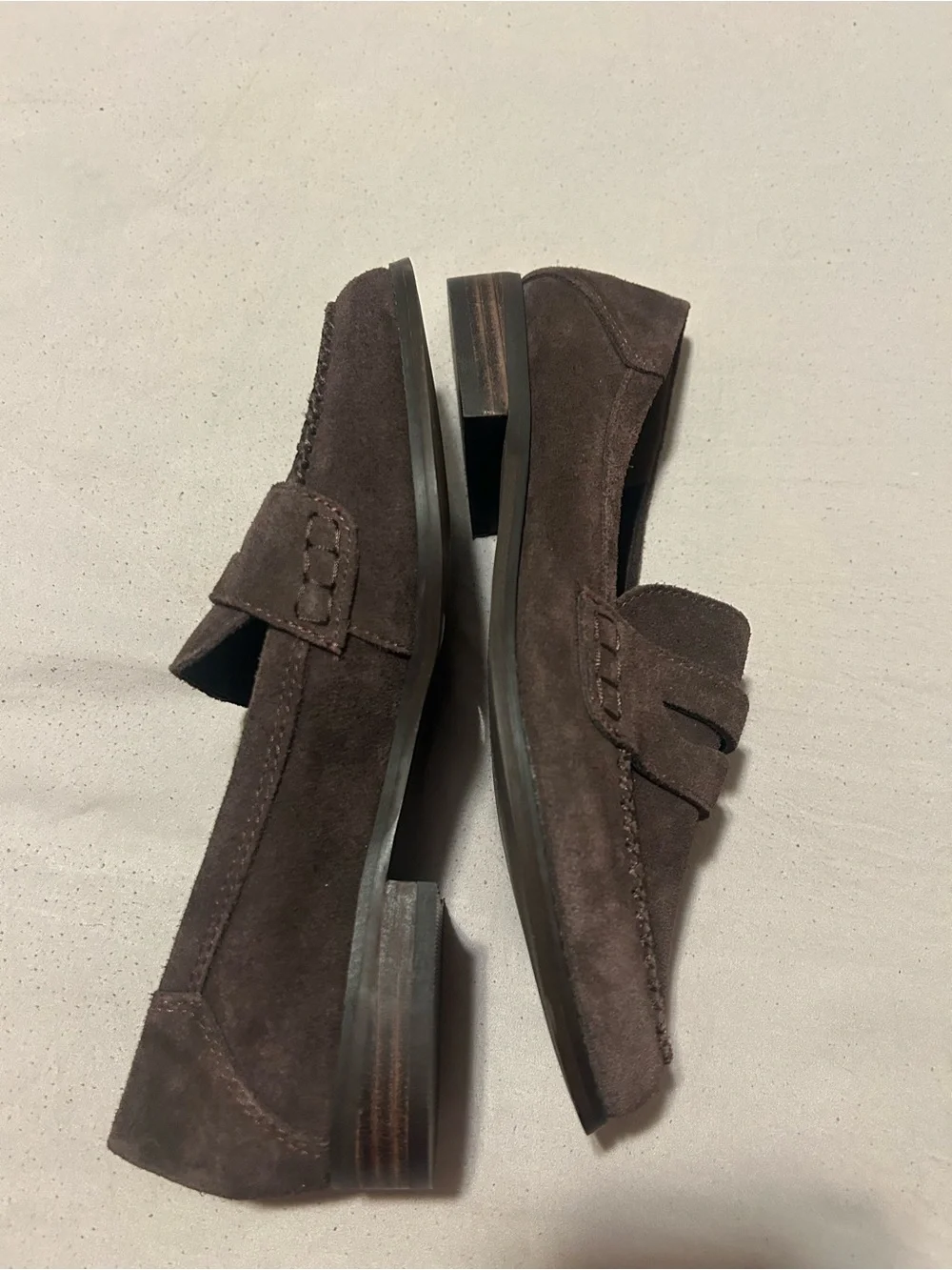Lucky Brand brown suede